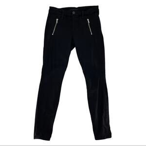 Joe’s Jeans Women's Black Wash Skinny Leg Zipper Pocket Jeans Size 26